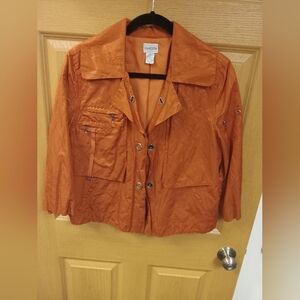 Chico's Women's Orange Jacket